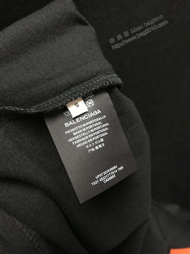 Balenciaga男T恤 2020新款 頂級版本 巴黎世家男短袖衣  tzy2435